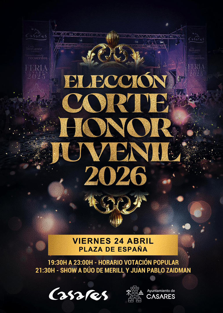 Elección de corte de Honor Juvenil para la feria 2026